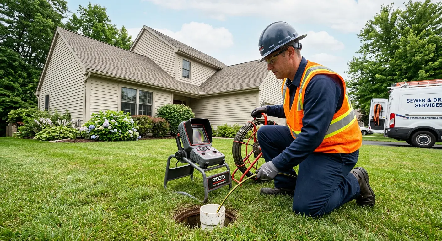 Sewer Line Cleaning in Greencastle, IN
